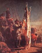 Thomas Waterman Wood The Return of the Flags 1865 oil painting picture wholesale